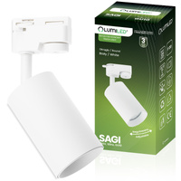 1-Phasen Strahler GU10, Schieneinstrahler Weiß SAGI LUMILED