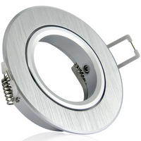 BEWEGLICHE Deckenleuchte EAST OPAL GOLDLUX (Polux) ALU SILVER