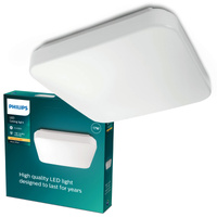 Aufbau LED Deckenleuchten MAUVE 17W 2700K 32cm quadratisch PHILIPS