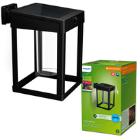 LED Solar Wandleuchte CAMILL 1.4W 3000K IP44 Dämmerungssensor PHILIPS