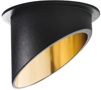 SPAG C MR16 GU10 schwarz-goldene Halogen-Deckenleuchte Kanlux