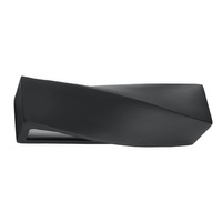 SIGNMA E27 Wandleuchte Up-Down Keramik Modern Schwarz SOLLUX