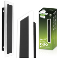 LED-Wandanbauleuchte OLIO 9W 4000K 30cm IP65 LUMILED