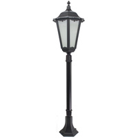 Outdoor-Gartenlampenmast LATERNE E27 Retro Maxi K 5002/2 BD 45 120cm schwarz Su-Ma