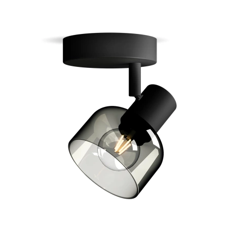 Wandleuchte E14 LED Schwarz Sleet Philips