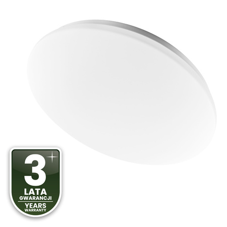 LED-Deckensegel 24W NOTUS 2 Rund IP44 38 cm LUMILED