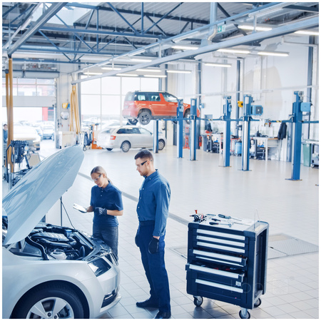 Industrielles hermetisches Leuchtenset 2x120cm + LED-Leuchtstofflampe T8 18W 6500K Kalt IP65 Kobi