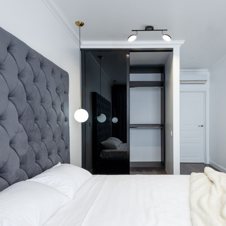 Streifen-LED-DECKENLEUCHTE GOLDLUX (Polux) CAPRI 2x5W SCHWARZ 3000K