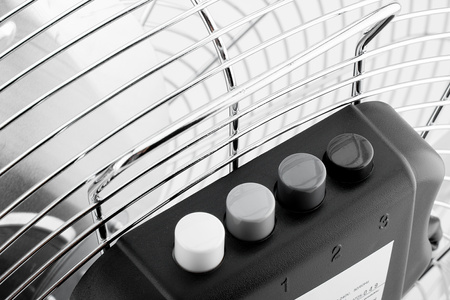 Bodenluftzirkulator FAN 35cm 55W Chrom