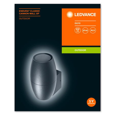 Wandleuchte GU10 IP44 Endura CANNON UP LEDVANCE Wand-Fassadenleuchte