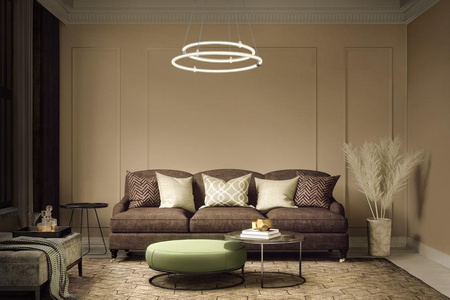 Dekorative LED 21W 2400lm 3000K Warm Dimmbar Hängende Deckenlampe Grau Dekor Ledvance