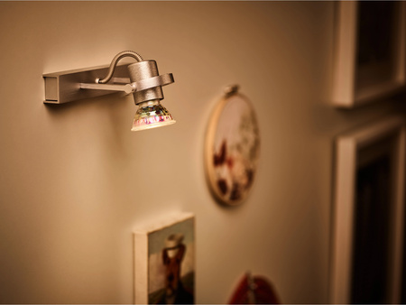 Set mit 3x LED-Halogenlampen GU10 PAR16 4,6W = 50W 355lm 2700K Warm 36° PHILIPS