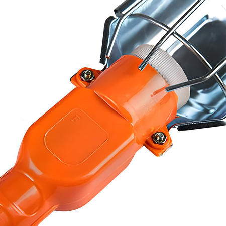 Werkstatt-LED-Taschenlampe E27 230V auf 5m Kabel