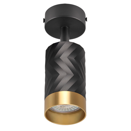GU10 Schwarzgold ARRAS Sanico Goldlux Wand- und Deckenstrahler