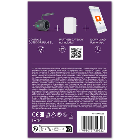 Smarte Außensteckdose EU 230V 3680W 16A LEDVANCE SMART+ ZigBee