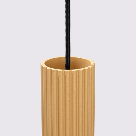 Decke Hängelampe Tuba Spot 3x GU10 Gold Carbon Deep Space SL.1557 Sollux