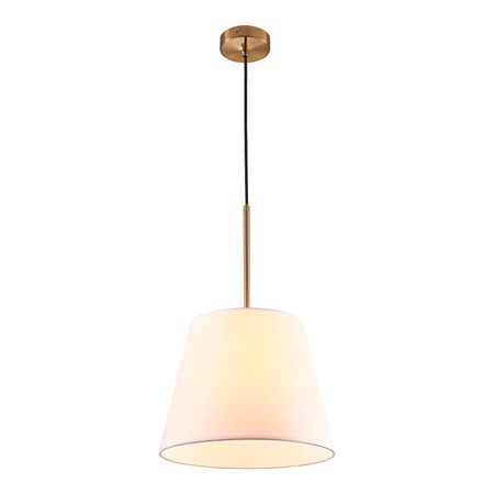 Hängelampe E27 Weiß Gold ELENA Sanico Goldlux