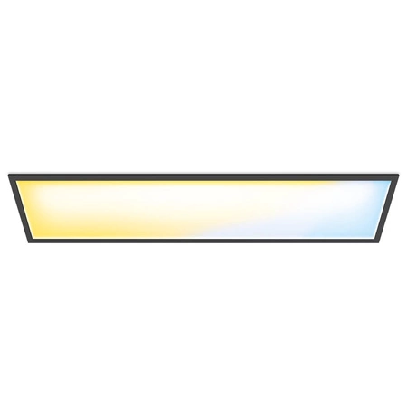 LED-Oberflächenpanel 120x30 Deckenleuchte CASETON 36W Schwarz SMART WiFi WiZ