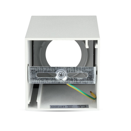 Spot-Deckenleuchte GU10 quadratisch weiß VT-882 V-TAC