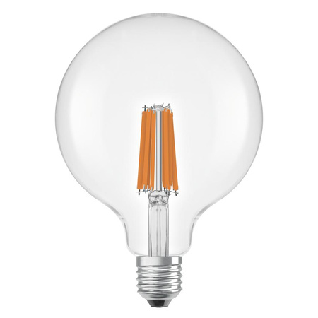 LED-Lampe G125 Sphere E27 7.2W = 100W 1521lm 2700K Warm 330° Filament CLASSIC ENERGY EFFICIENCY Osram