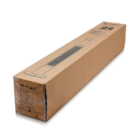 55W LED-Turmventilator mit Temperaturanzeige und Fernbedienung 120 cm VT-5546 V-TAC