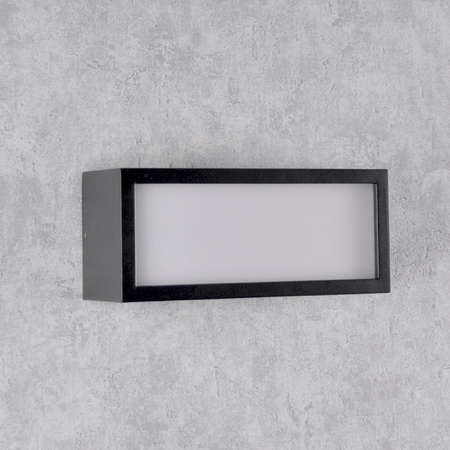 Gartenlampe Elevation Wandleuchte MITO E27 IP54 Schwarz GOLDLUX (Polux)