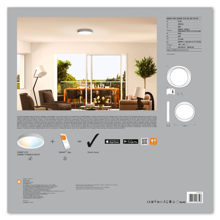 LED Deckenleuchte ORBIS Eye 32W 3300lm warm-kalt 49cm SMART+ WiFi LEDVANCE