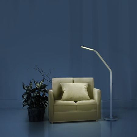 LED Stehleuchte 13W 700lm CCT 120° Weiß Dimmbar Ferrara Sanico Goldlux