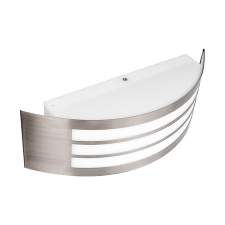 Gartenwandleuchte Erhöhung Außenleuchte E27 INOX IP44 DORIS