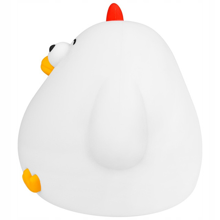 LED Kinder Tisch Schreibtisch Nachtlicht 1W 17lm 3000K Warm 360° Weiß Huhn Masterled