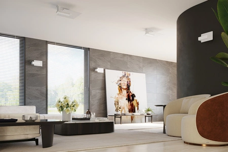 LED LAPPO E14 Wandleuchte Weiß SOLLUX