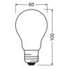 LED-Lampe A70 E27 11.6W = 150W 2452lm 2700K Warm 330° Glühfaden CLASSIC ENERGY EFFICIENCY Osram