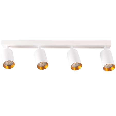 Streifenlampe Decken- und Wand-LED-Leuchte 4 xGU10 MARIBEL Weiß GOLDLUX (Polux)