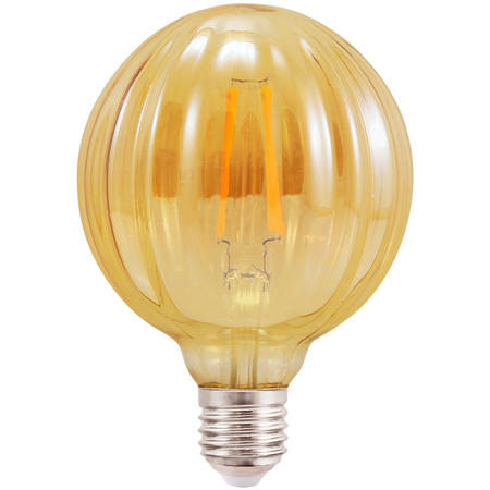 LED Lampen E27 G100 4W 450lm 2700K Warm GOLDLUX Vintage Amber Dekorativ