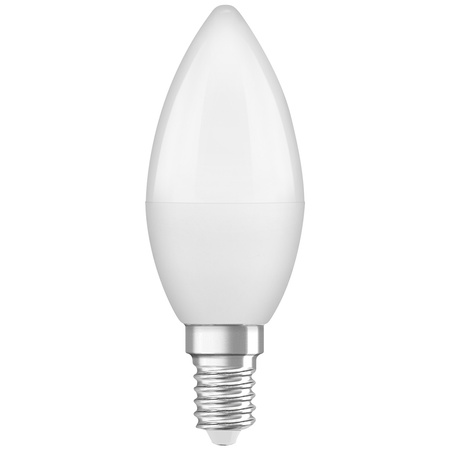 LED Lampen E14 B37 4.9W = 40W 470lm 2700K Warm 220° LEDVANCE