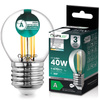 LED-Lampe E27 Kugel P45 2,2W 470lm = 40W 4000K neutralweiß 360° Filament Energieklasse A LUMILED
