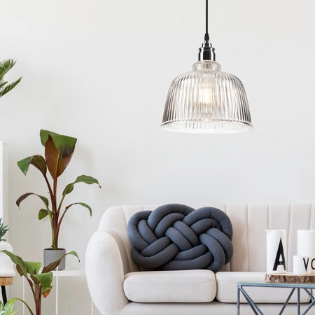 Hängelampe ASTA E27 Schwarz Chrom LM-1.1/83 Lamkur