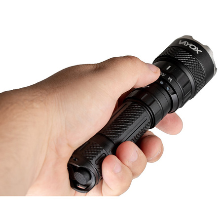 Taktische Hand-Taschenlampe Leistungsstarke 3-Farben SST40 1500lm Pro Series VA0099 Vayox