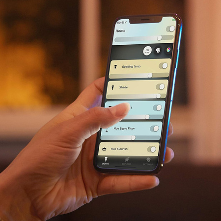 LED BEING Decke Plafond Weiß 22.5W CCT PHILIPS HUE Bluetooth Zigbee + Dimmschalter