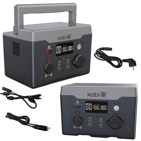 Power Bank Powerbox Tragbare Mobile Power Station 600W Premium KOBI