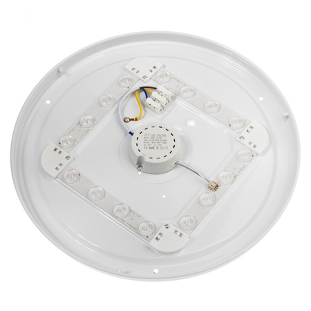 LED Badezimmer Deckenleuchte ORLANDO 18W IP44 4000K Weiß Rund