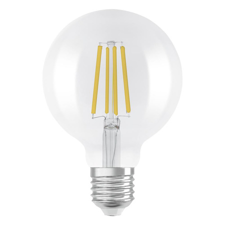 LED Lampen G95 E27 3.8W = 60W 806lm 3000K Warmweiß FILAMENT LEDVANCE