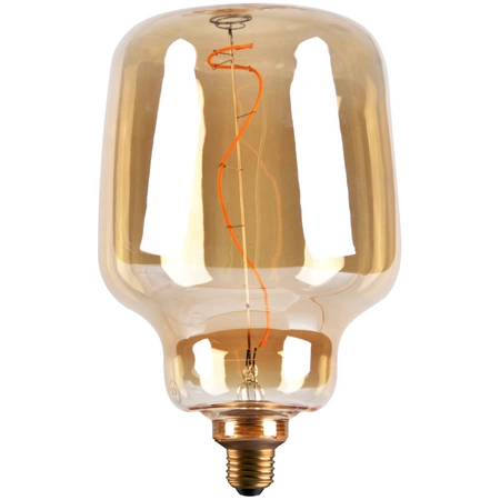 Dekorative LED Lampe E27 FILAMENT S180 4W 260lm 1800K Warm 320° DecoVintage Amber GOLDLUX (Polux)