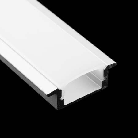 Aluminium LED-Profil KM39, 2m Silber LUMILED