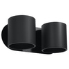LED-Wandleuchte ORBIS 2xG9Wandleuchte oben unten Schwarz SOLLUX