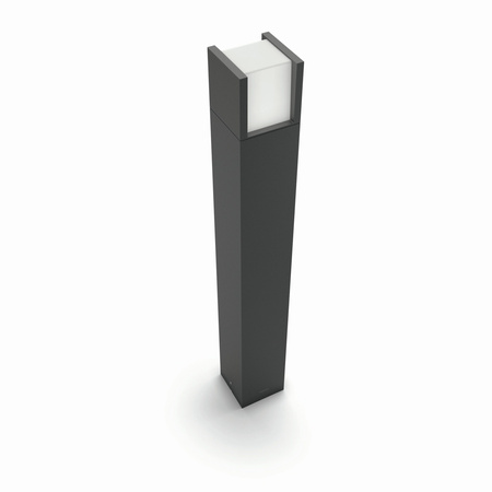 LED-Gartenleuchte für den Außenbereich ARBOR myGarden 6W 2700K IP44 Mast 77cm Anthrazit PHILIPS