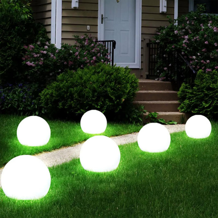 Solar-Gartenlampe LED-angetriebene dekorative Bodenkugelleuchte für draußen