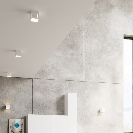 LED PIXAR G9Wandleuchte Oben Unten Cube Weiß SOLLUX