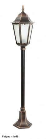 Außenstehende Gartenleuchte Retro Classic II K 5002/2 H E27 115cm Su-Ma