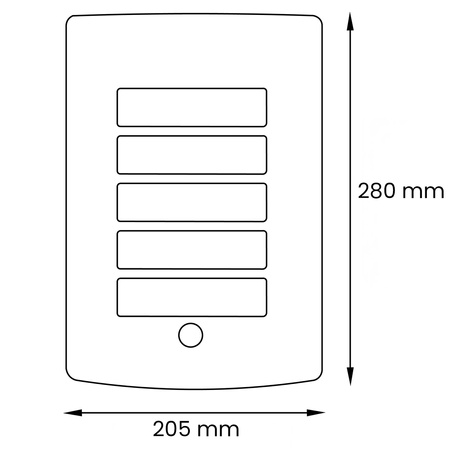 Wandleuchte Außen E27, Garten-Wandleuchte IP44 Schwarz mit Bewegungs- und Dämmerungssensor NIGELLA LUMILED